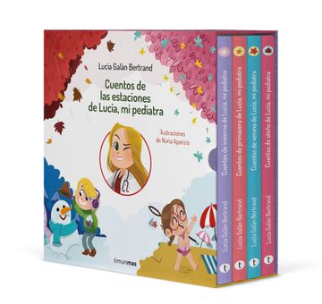 portada Estuche Las estaciones de Lucía, mi pediatra (en ESP)