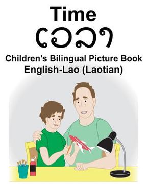portada English-Lao (Laotian) Time Children's Bilingual Picture Book