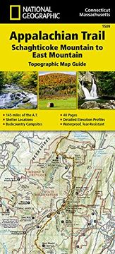 portada Appalachian Trail, Schaghticoke Mountain to East Mountain [Connecticut, Massachusetts] (National Geographic Trails Illustrated Map)