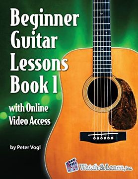 portada Beginner Guitar Lessons Book 1: With Online Video Access (en Inglés)