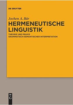 portada Hermeneutische Linguistik 