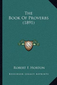 portada the book of proverbs (1891) (en Inglés)