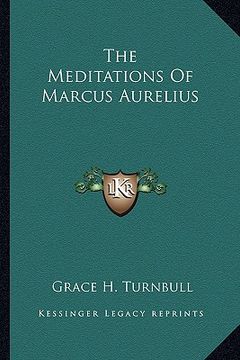 portada the meditations of marcus aurelius (in English)