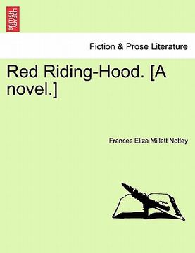 portada red riding-hood. [a novel.] (en Inglés)