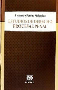 portada ESTUDIOS DE DERECHO PROCESAL PENAL (in Spanish)
