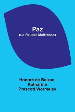 portada Paz (La Fausse Maitresse) (en Inglés)