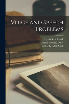 portada Voice and Speech Problems (en Inglés)