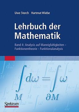 portada Lehrbuch Der Mathematik, Band 4: Analysis Auf Mannigfaltigkeiten - Funktionentheorie - Funktionalanalysis (en Alemán)