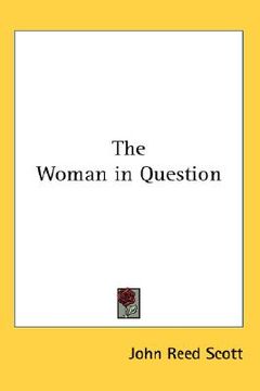 portada the woman in question (en Inglés)
