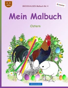 portada BROCKHAUSEN Malbuch Bd. 4 - Mein Malbuch: Ostern (en Alemán)