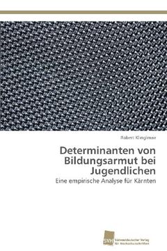 portada Determinanten Von Bildungsarmut Bei Jugendlichen