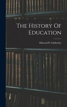 portada The History Of Education (en Inglés)