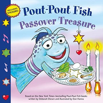 portada Pout-Pout Fish: Passover Treasure (a Pout-Pout Fish Paperback Adventure) (in English)