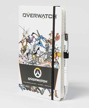 portada Overwatch: Hardcover Ruled Journal With pen (en Inglés)