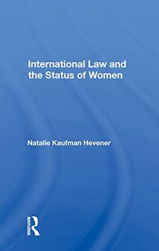 portada International law and the Status of Women (en Inglés)