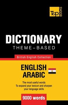 portada Theme-based dictionary British English-Egyptian Arabic - 9000 words (en Inglés)