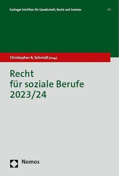 portada Recht für Soziale Berufe 2023/24 (in German)