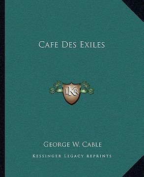 portada cafe des exiles (in English)
