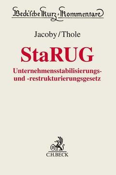 portada Unternehmensstabilisierungs- und -Restrukturierungsgesetz (Beck'sche Kurz-Kommentare) (in German)
