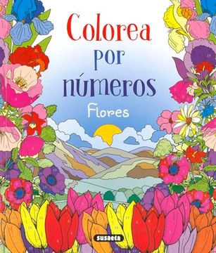 portada Flores, Colorea por Números