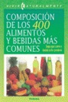 portada Composicion De 400 Alimentos Y Bebidas Mas Comunes