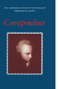 portada Correspondence (The Cambridge Edition of the Works of Immanuel Kant) 