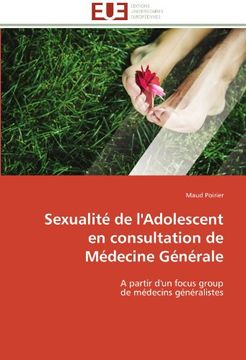 portada Sexualite de L'Adolescent En Consultation de Medecine Generale