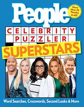 portada People Celebrity Puzzler Superstars: Word Searches, Crosswords, Second Looks, and More (en Inglés)