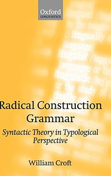 portada Radical Construction Grammar: Syntactic Theory in Typological Perspective (en Inglés)