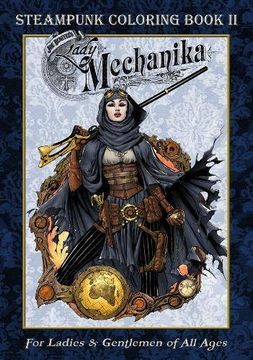 portada Lady Mechanika Steampunk Coloring Book vol 2 (in English)