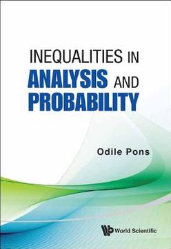 portada inequalities in analysis and probability (en Inglés)
