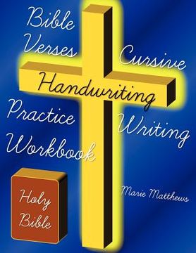 portada bible verses cursive handwriting practice writing workbook