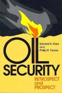 portada Oil Security: Retrospect and Prospect (en Inglés)