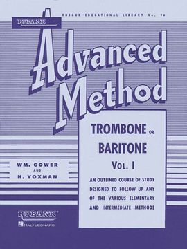 portada Rubank Advanced Method - Trombone or Baritone, Vol. 1 (en Inglés)