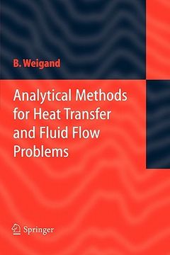 portada analytical methods for heat transfer and fluid flow problems (in English)