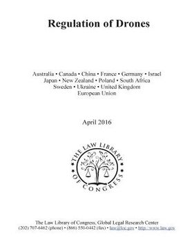 portada Regulation of Drones (en Inglés)
