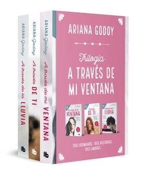portada Pack Trilogía Hermanos Hidalgo (Contiene: A Través de mi Ventana | a Través de ti | a Través de la Lluvia) (in Spanish)