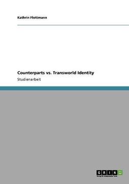 portada Counterparts vs. Transworld Identity
