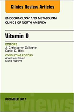 portada Vitamin d, an Issue of Endocrinology and Metabolism Clinics of North America (Volume 46-4) (The Clinics: Internal Medicine, Volume 46-4) (en Inglés)