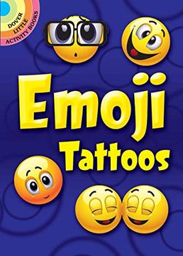portada Emoji Tattoos (Dover Little Activity Books) (en Inglés)