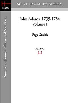 portada john adams: 1735-1784 volume i