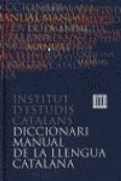 portada Diccionari manual de la llengua catalana (Diccionaris)