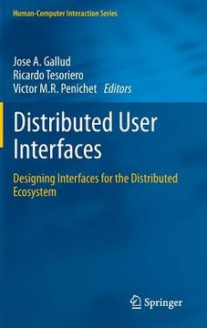 portada distributed user interfaces (en Inglés)
