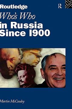 portada who's who in russia since 1900 (en Inglés)