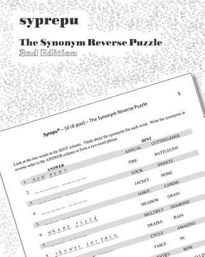 portada Syrepu(r) (Si Re Poo) the Synonym Reverse Puzzle: 750 Syrepu Puzzles (en Inglés)