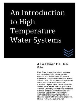 portada An Introduction to High Temperature Water Systems