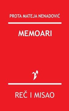 portada Memoari (en Serbio)