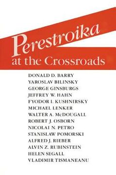 portada perestroika at the crossroads (en Inglés)