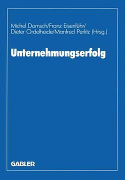 portada Unternehmungserfolg: Planung -- Ermittlung -- Kontrolle (in German)