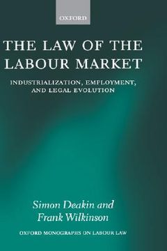 portada the law of the labour market: industrialization, employment, and legal evolution (en Inglés)